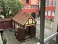 Microbrewery of Wiibroe Friends in the backyard of Skibsklarerergaarden in Helsingør in (Denmark).