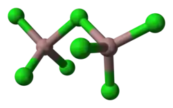 Unit cell of Ga3Cl7