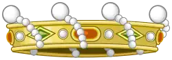 A coronet of a Spanish baron