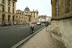 View eastwards towards The Queen's College