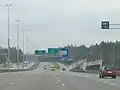 The E 75 near Helsinki, Finland