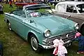 Hillman Minx Series IIIB Convertible featuring an alloy grille in place of the chrome grill of the Series IIIA