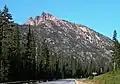 Hinkhouse Peak seen from Highway 20