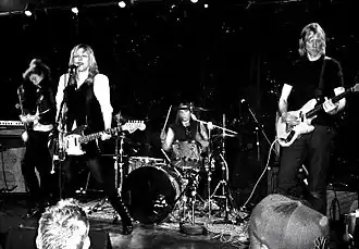 Hole performing at Public Assembly, NYC, in April 2012