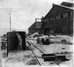 Image 25Shields used by striking workers at the Carnegie Steel Works during the Homestead Strike in 1892.