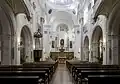 Interior, central nave and main altar