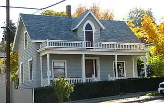 Photograph of a house