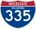 Kickapoo Turnpike marker