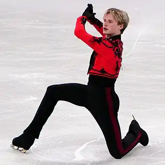 Ilia Maliin at the 2024 World Championships