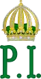 Coat of arms consisting of a shield with a green field with a golden armillary sphere over the red and white Cross of the Order of Christ, surrounded by a blue band with 20 silver stars; the bearers are two arms of a wreath, with a coffee branch on the left and a flowering tobacco branch on the right; and above the shield is an arched golden and jeweled crown