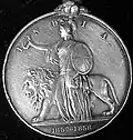“The Indian Mutiny Medal (Reverse Side)”