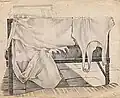 Interior scene concentration camp