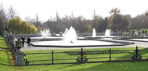 Italian Garden fountains