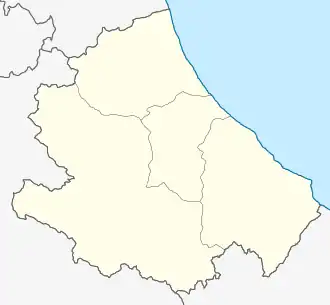 Pescara is located in Abruzzo