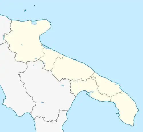 Cerignola is located in Apulia