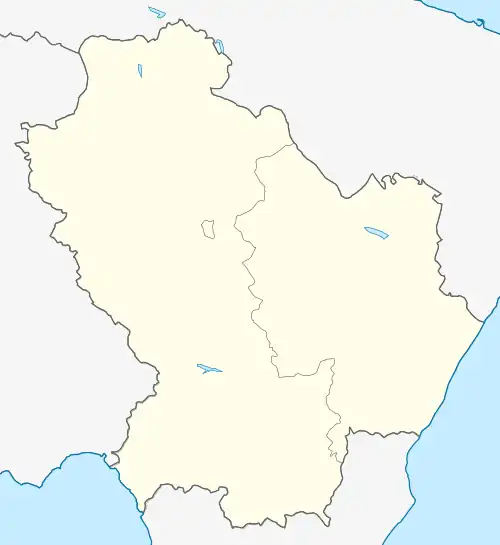 Potenza is located in Basilicata