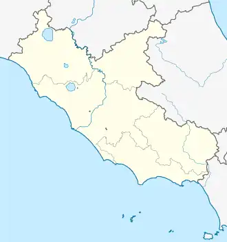 2006 Winter Olympics torch relay is located in Lazio