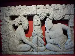 Back of throne, Late Classic (Museo Amparo)