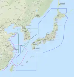 Map of DIZ