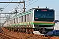 An E231-1000 series EMU