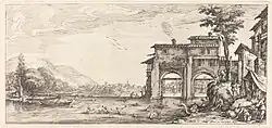 Jacques Callot, The Bathers, c.1630