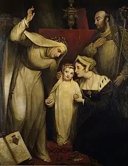 Princess Bridget Plantagenet Dedicated to the Nunnery at Dartford by James Northcote