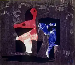 Author's tapestry Gemini (1967), 260 × 300 cm
