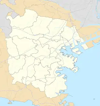 Kanagawa is located in Yokohama