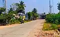 National Highway 16 and State Highway 106 Merging at Jarjangi Junction.