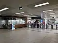 Concourse and ticket counter