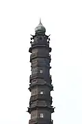 Pagoda of Chongjue Temple in Shandong (China)