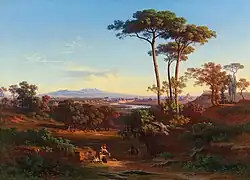 View of Rome from Monte Mario