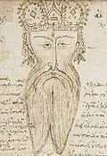 Anonymous portrait of an elder John VIII, likely made in Italy.