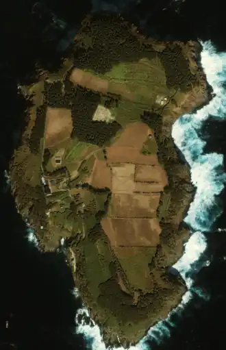 Aerial photograph of Jukdo Island (for reference)