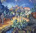 "Italian Landscape", 1922–1923, Oil on canvas, Enn Kunila art collection