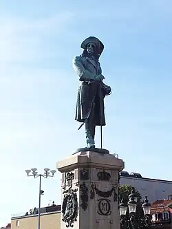 Charles XI in Karlskrona, by John Börjeson, 1897