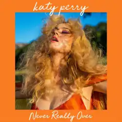 Perry tilting her head back with closed eyes