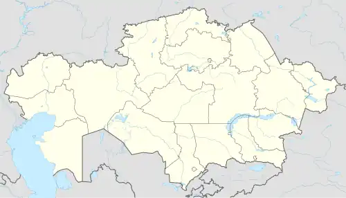 Aktau is located in Kazakhstan