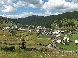 Cârlibaba (German: Mariensee or Ludwigsdorf) in Suceava County, northeastern Romania