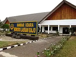 The former terminal, which is now already demolished