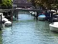 Pont entre viale Zara et Aquileia