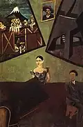 La Adelita, Pancho Villa, and Frida, 1927