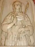 Bas-relief on the sarcophagus