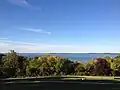 Lake Mendota viewed from Observatory Drive