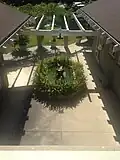 Lanterman courtyard.