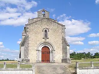 The church in Le Tâtre