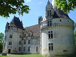 The main façade