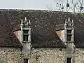 Skylights of the stables building