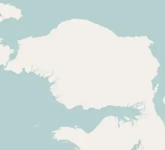 Approximate location where Hatam is spoken