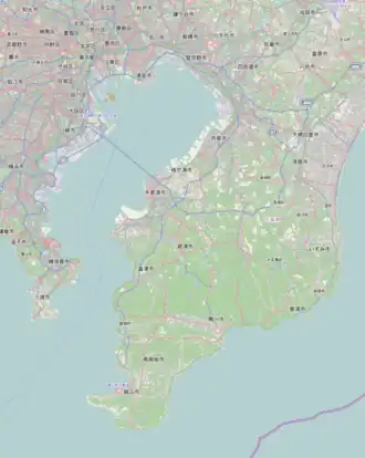Komazawa-daigaku Station is located in Tokyo Bay and Bōsō Peninsula